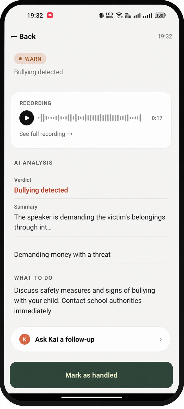 AI explains what happened — and what to do